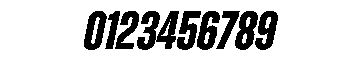 Zuume CutBoldItalic Font OTHER CHARS