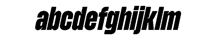 Zuume CutExtraBoldItalic FONT