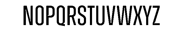 Zuume CutRegular Font UPPERCASE