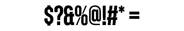 Zuume CutSemiBold Font OTHER CHARS
