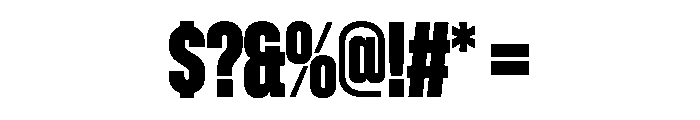 Zuume ExtraBold Font OTHER CHARS