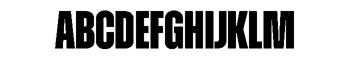 Zuume ExtraBold Font UPPERCASE