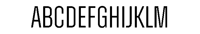 Zuume Light Font UPPERCASE