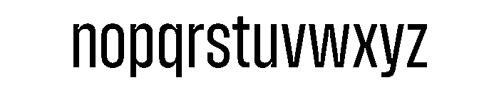 Zuume Regular Font LOWERCASE