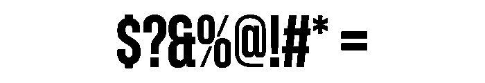 Zuume SemiBold Font OTHER CHARS
