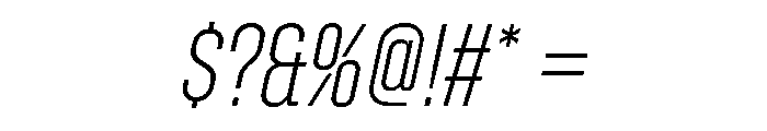 Zuume VariableItalic Font OTHER CHARS