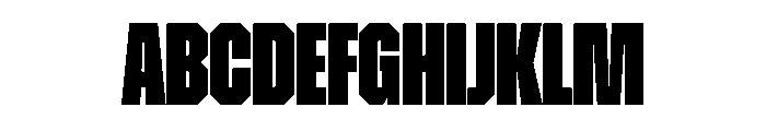ZuumeEdge Black Font UPPERCASE