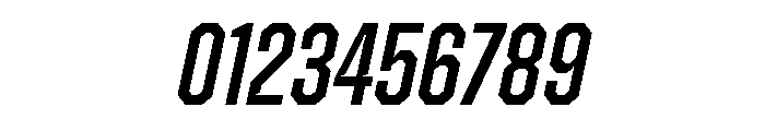 ZuumeEdge CutMediumItalic Font OTHER CHARS
