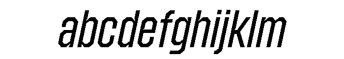 ZuumeEdge CutRegularItalic FONT