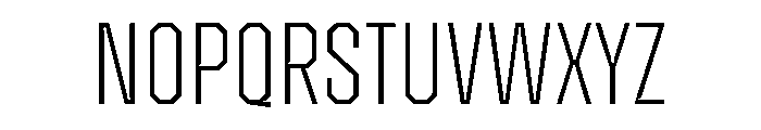 ZuumeEdge CutVariable Font UPPERCASE