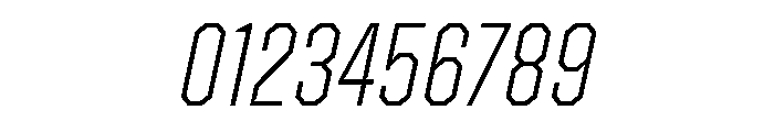 ZuumeEdge CutVariableItalic Font OTHER CHARS