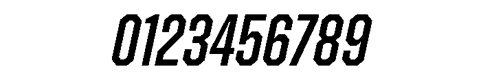 ZuumeEdge MediumItalic Font OTHER CHARS