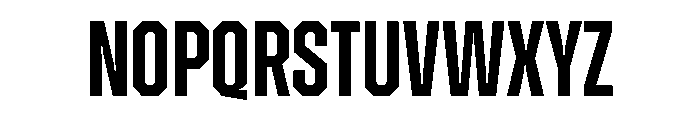 ZuumeEdge SemiBold Font UPPERCASE