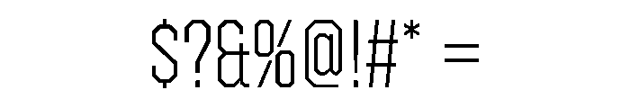 ZuumeEdge Variable Font OTHER CHARS