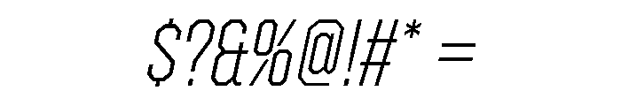 ZuumeEdge VariableItalic Font OTHER CHARS