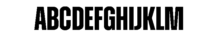 Zuume Bold Font UPPERCASE