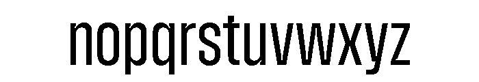 Zuume Cut Regular Font LOWERCASE
