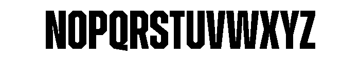 Zuume Edge Bold Font UPPERCASE