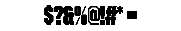 Zuume Edge Cut Black Font OTHER CHARS