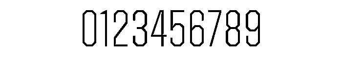 Zuume Edge Cut Extra Light Font OTHER CHARS