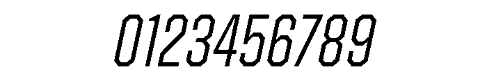 Zuume Edge Light Italic Font OTHER CHARS