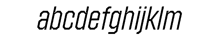 Zuume Edge Light Italic FONT