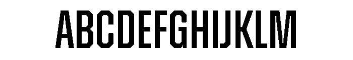 Zuume Edge Medium Font UPPERCASE