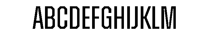 Zuume Edge Regular Font UPPERCASE