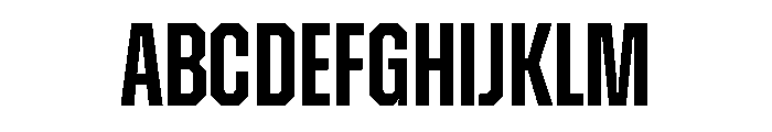 Zuume Edge Semi Bold Font UPPERCASE