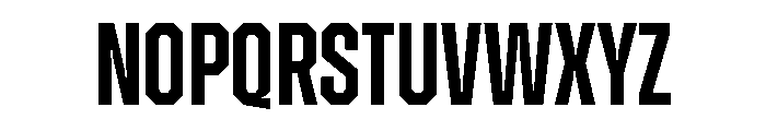 Zuume Edge Semi Bold Font UPPERCASE