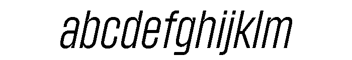 Zuume Light Italic FONT