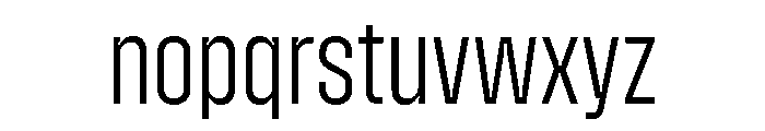 Zuume Light Font LOWERCASE