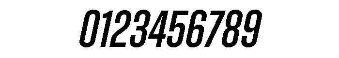 Zuume Medium Italic Font OTHER CHARS