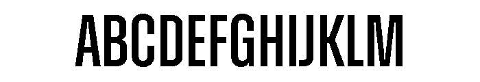 Zuume Medium Font UPPERCASE