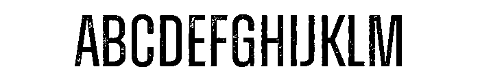 Zuume Rough Regular FONT