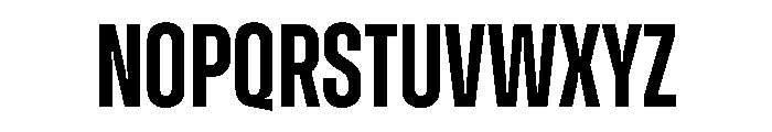Zuume Semi Bold Font UPPERCASE