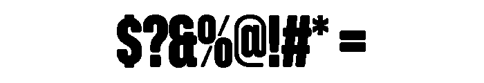 Zuume Soft Extra Bold Font OTHER CHARS