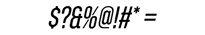 Zuume Soft Regular Italic Font OTHER CHARS