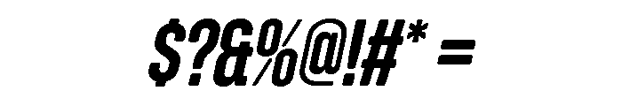 Zuume Soft Semi Bold Italic Font OTHER CHARS