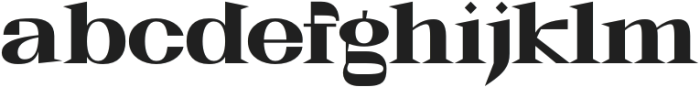 Zvon Serif Bold otf (700) Font LOWERCASE