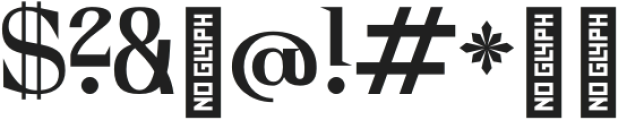 Zvon Serif Medium otf (500) Font OTHER CHARS