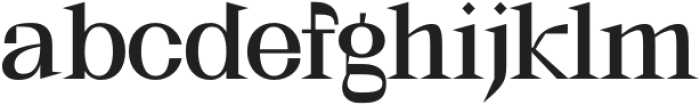Zvon Serif Medium otf (500) Font LOWERCASE