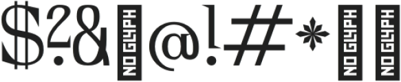 Zvon Serif Regular otf (400) Font OTHER CHARS