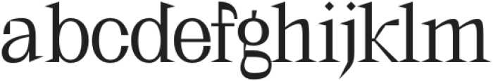 Zvon Serif Regular otf (400) Font LOWERCASE
