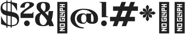 Zvon Serif SemiBold otf (600) Font OTHER CHARS