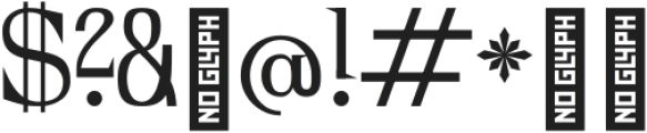 Zvon Serif ttf (400) Font OTHER CHARS