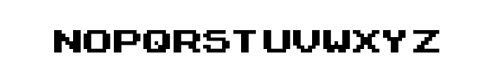 ZX Spectrum-7 Bold Font UPPERCASE