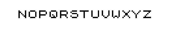 ZX Spectrum-7 Font UPPERCASE