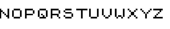 ZX Spectrum Font UPPERCASE