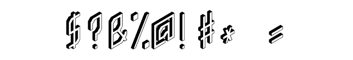 ZX80 Font OTHER CHARS